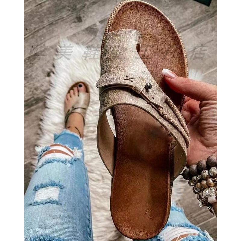 Casual Flat Finger Slippers Fashion Women Sandals